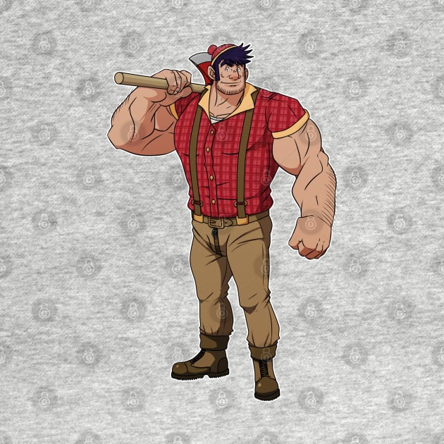 Paul Bunyan (no background) by leomon32